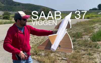 3D Printed Saab 37 Viggen
