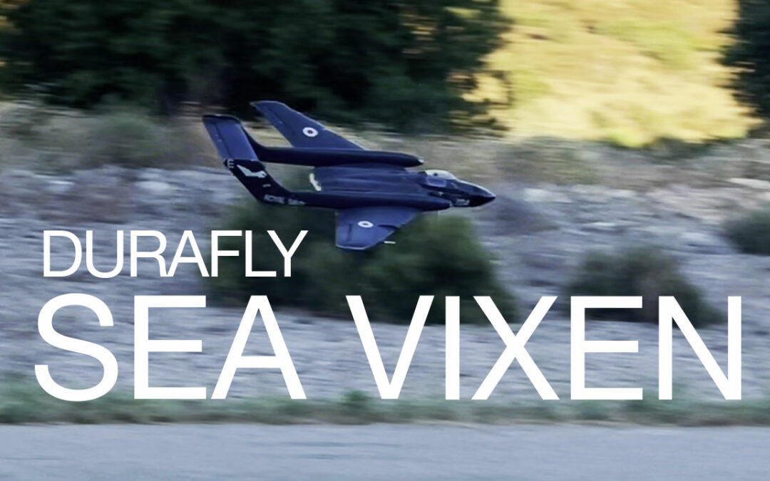 Durafly Sea Vixen – Low Passes