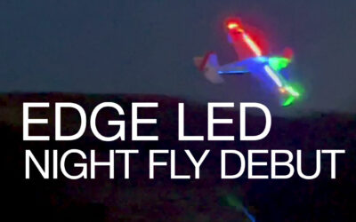 Scratch-built Edge 540 LED Night Fly Debut
