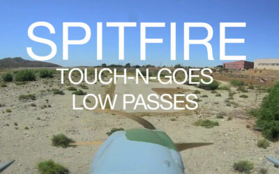 Spitfire Touch-N-Goes and Low Passes