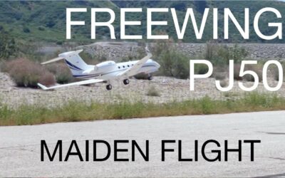 Freewing PJ50 Maiden Flight